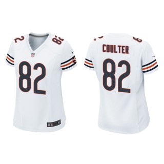 Women's Chicago Bears Isaiah Coulter #82 White Game Jersey