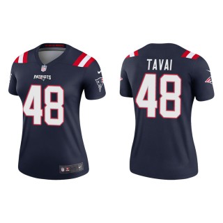 Women's New England Patriots Jahlani Tavai #48 Navy Legend Jersey
