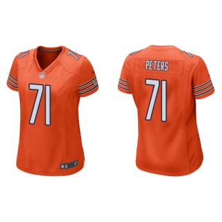 Women's Chicago Bears Jason Peters #71 Orange Alternate Game Jersey