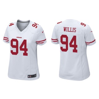 Women's San Francisco 49ers Jordan Willis #94 White Game Jersey