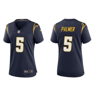 Women's Los Angeles Chargers Josh Palmer #5 Navy Alternate Game Jersey