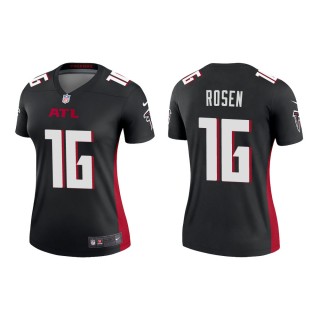 Women's Atlanta Falcons Josh Rosen #16 Black Legend Jersey