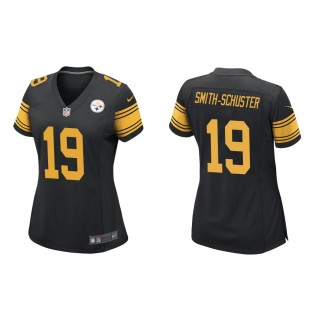 Women's Pittsburgh Steelers JuJu Smith-Schuster #19 Black Alternate Game Jersey