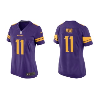 Women's Minnesota Vikings Kellen Mond #11 Purple Alternate Game Jersey