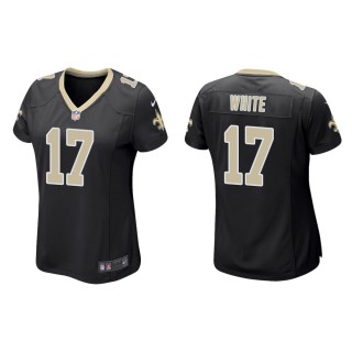 Women's New Orleans Saints Kevin White #17 Black Game Jersey