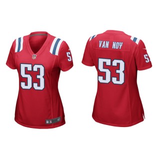 Women's New England Patriots Kyle Van Noy #53 Red Alternate Game Jersey