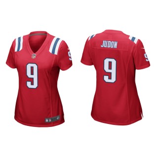 Women's New England Patriots Matthew Judon #9 Red Alternate Game Jersey