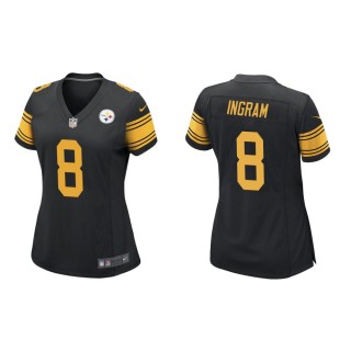Women's Pittsburgh Steelers Melvin Ingram #8 Black Alternate Game Jersey