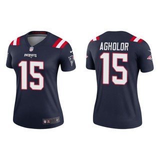 Women's New England Patriots Nelson Agholor #15 Navy Legend Jersey