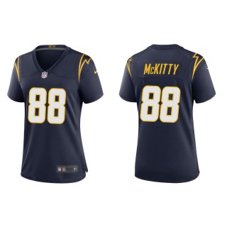 Women's Los Angeles Chargers Tre' McKitty #88 Navy Alternate Game Jersey