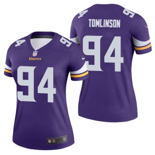 Women's Minnesota Vikings Dalvin Tomlinson Purple Legend Jersey
