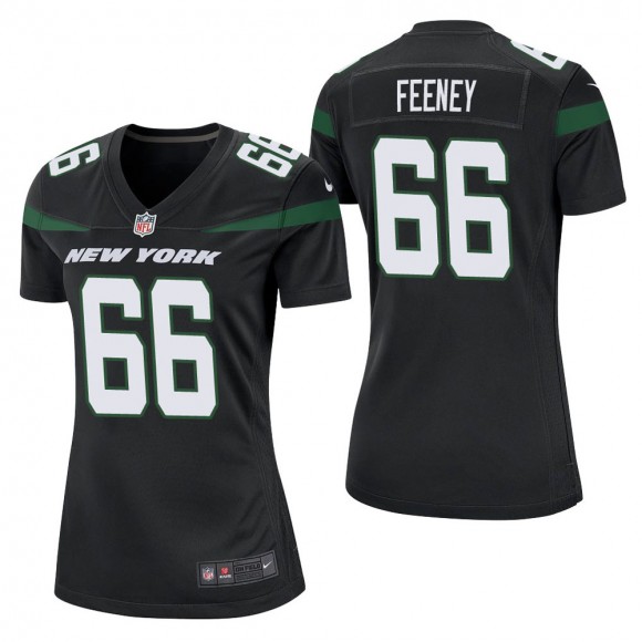 Women's New York Jets Dan Feeney Black Game Jersey