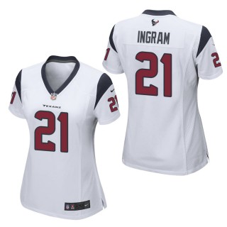 Women's Houston Texans Mark Ingram White Game Jersey