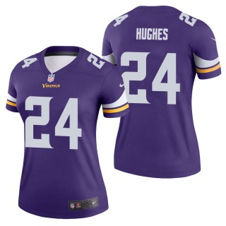 Women's Minnesota Vikings Mike Hughes Purple Legend Jersey