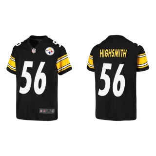 Youth Pittsburgh Steelers Alex Highsmith #56 Black Game Jersey
