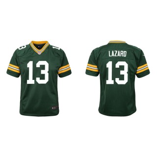Youth Green Bay Packers Allen Lazard #13 Green Game Jersey