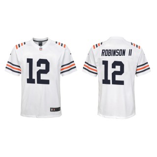 Youth Chicago Bears Allen Robinson II #12 White Classic Game Jersey