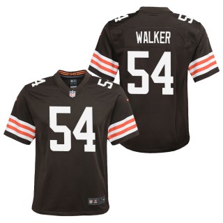 Youth Cleveland Browns Anthony Walker Brown Game Jersey