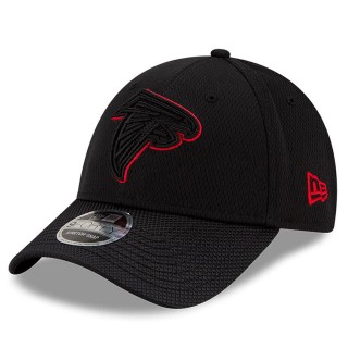 Youth Atlanta Falcons Black 2021 NFL Sideline Home 9FORTY Adjustable Hat