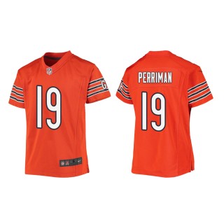 Youth Chicago Bears Breshad Perriman #19 Orange Game Jersey