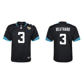 Youth Jacksonville Jaguars C.J. Beathard #3 Black Game Jersey