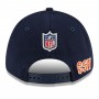 Youth Chicago Bears Navy Black 2021 NFL Sideline Home C 9FORTY Adjustable Hat