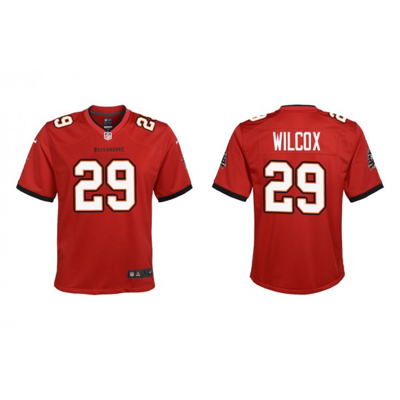 Youth Tampa Bay Buccaneers Chris Wilcox Red Game Jersey