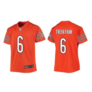 Youth Chicago Bears Danny Trevathan #6 Orange Game Jersey