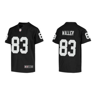 Youth Las Vegas Raiders Darren Waller #83 Black Game Jersey