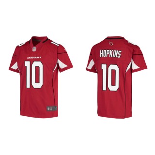 Youth Arizona Cardinals DeAndre Hopkins #10 Cardinal Game Jersey