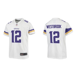 Youth Minnesota Vikings Dede Westbrook #12 White Game Jersey