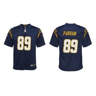 Youth Los Angeles Chargers Donald Parham #89 Navy Game Jersey