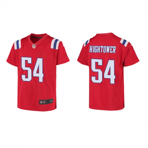 Youth New England Patriots Dont'a Hightower #54 Red Game Jersey