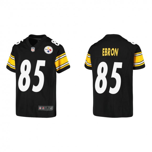 Youth Pittsburgh Steelers Eric Ebron #85 Black Game Jersey