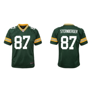 Youth Green Bay Packers Jace Sternberger #87 Green Game Jersey