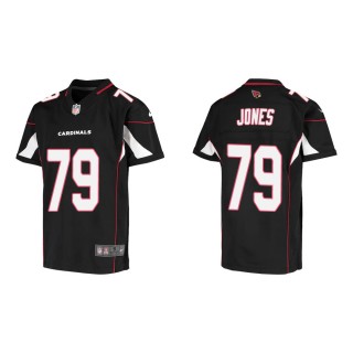 Youth Arizona Cardinals Josh Jones #79 Black Game Jersey