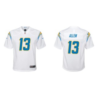 Youth Los Angeles Chargers Keenan Allen #13 White Game Jersey