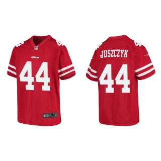 Youth San Francisco 49ers Kyle Juszczyk #44 Red Game Jersey