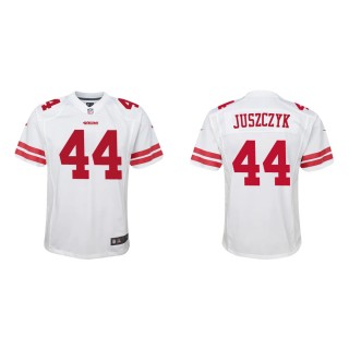 Youth San Francisco 49ers Kyle Juszczyk #44 White Game Jersey