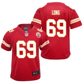Youth Kansas City Chiefs Kyle Long Red Game Jersey
