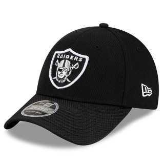 Youth Las Vegas Raiders Black 2021 NFL Sideline Home 9FORTY Adjustable Hat