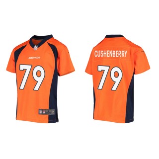 Youth Denver Broncos Lloyd Cushenberry #79 Orange Game Jersey