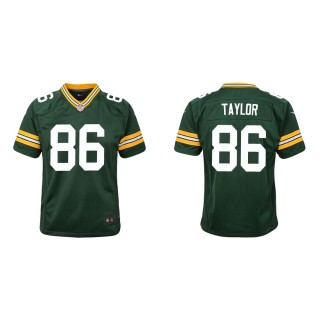 Youth Green Bay Packers Malik Taylor #86 Green Game Jersey