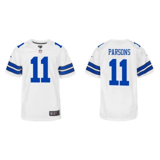 Youth Dallas Cowboys Micah Parsons #11 White Game Jersey