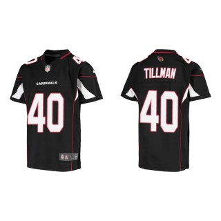 Youth Arizona Cardinals Pat Tillman #40 Black Game Jersey