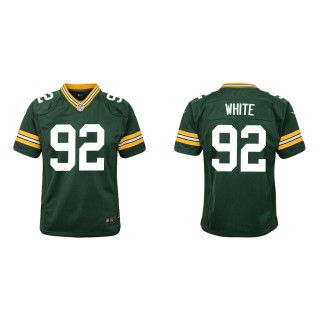 Youth Green Bay Packers Reggie White #92 Green Game Jersey