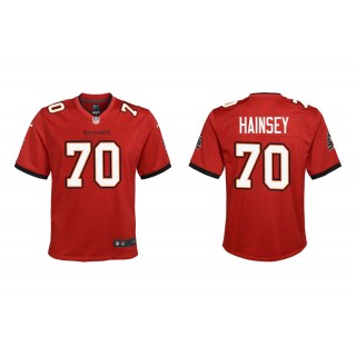 Youth Tampa Bay Buccaneers Robert Hainsey Red Game Jersey