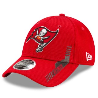 Youth Tampa Bay Buccaneers Red 2021 NFL Sideline Home 9FORTY Adjustable Hat