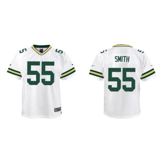 Youth Green Bay Packers Za'Darius Smith #55 White Game Jersey