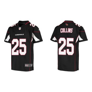 Youth Arizona Cardinals Zaven Collins #25 Black Game Jersey